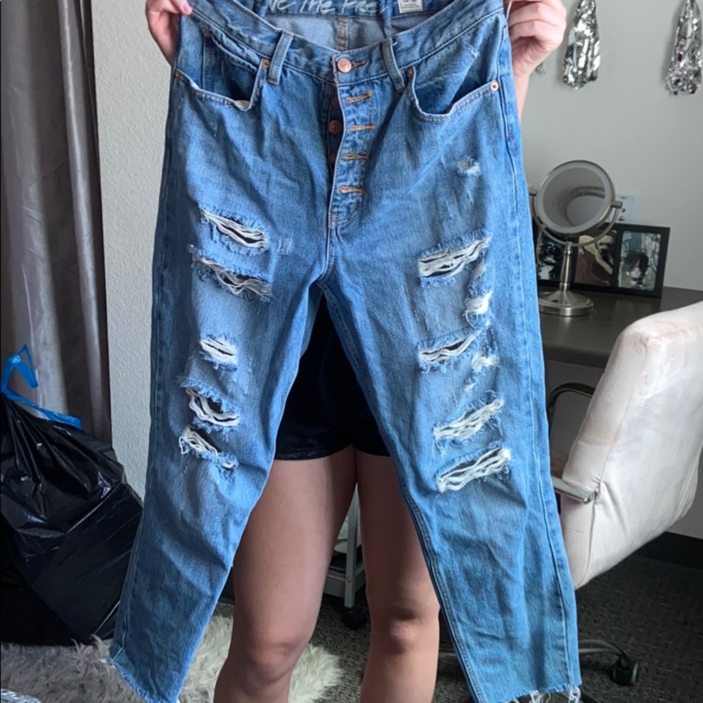 free people boyfriend jeans
